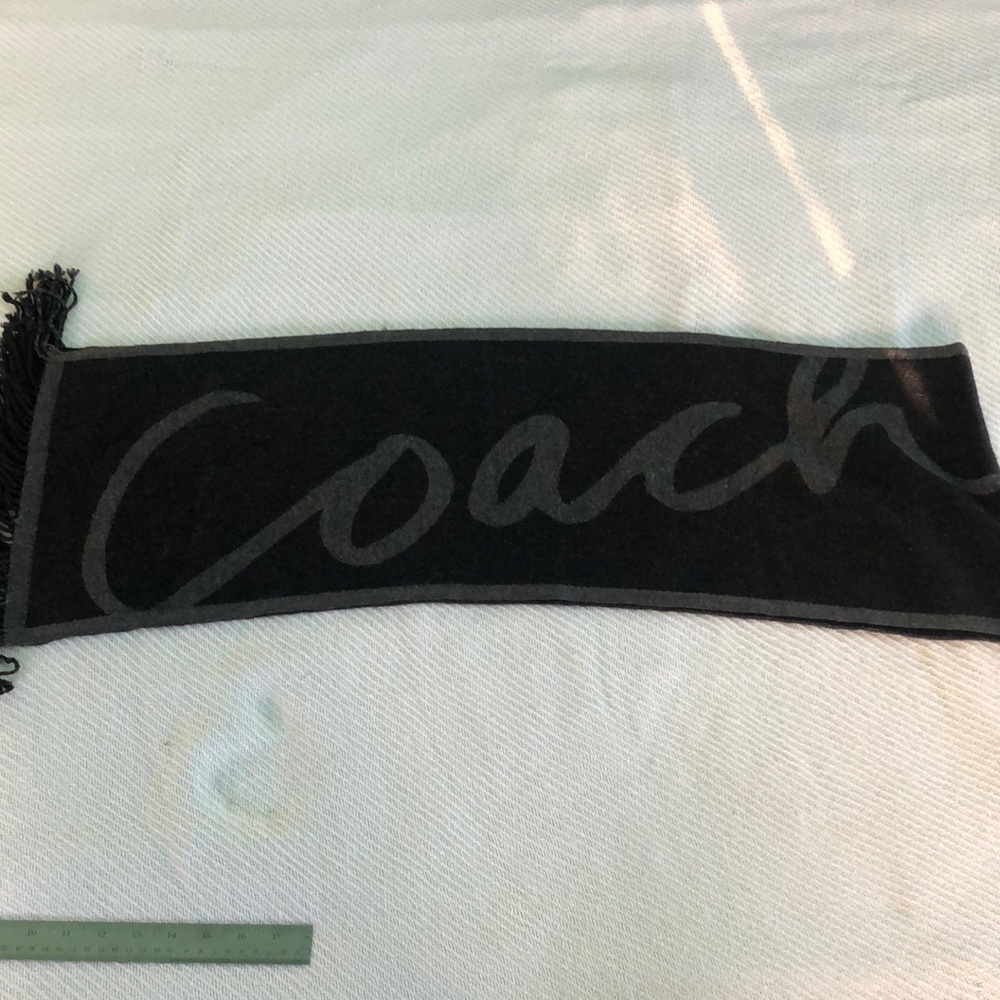 Coach Merino Wool Scarf